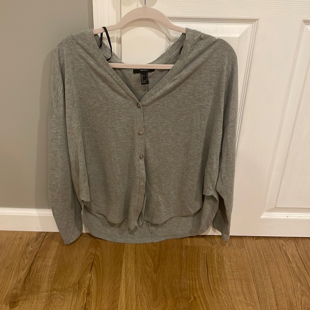 Forever 21 Button up Sweater